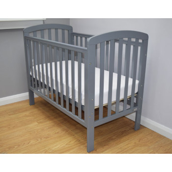 BRbaby Valencia Cot - In Grey