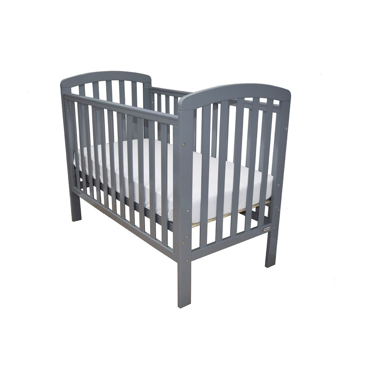 BRbaby Valencia Cot - In Grey