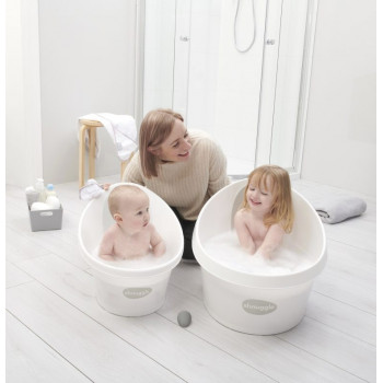 Shnuggle Toddler Bath - White