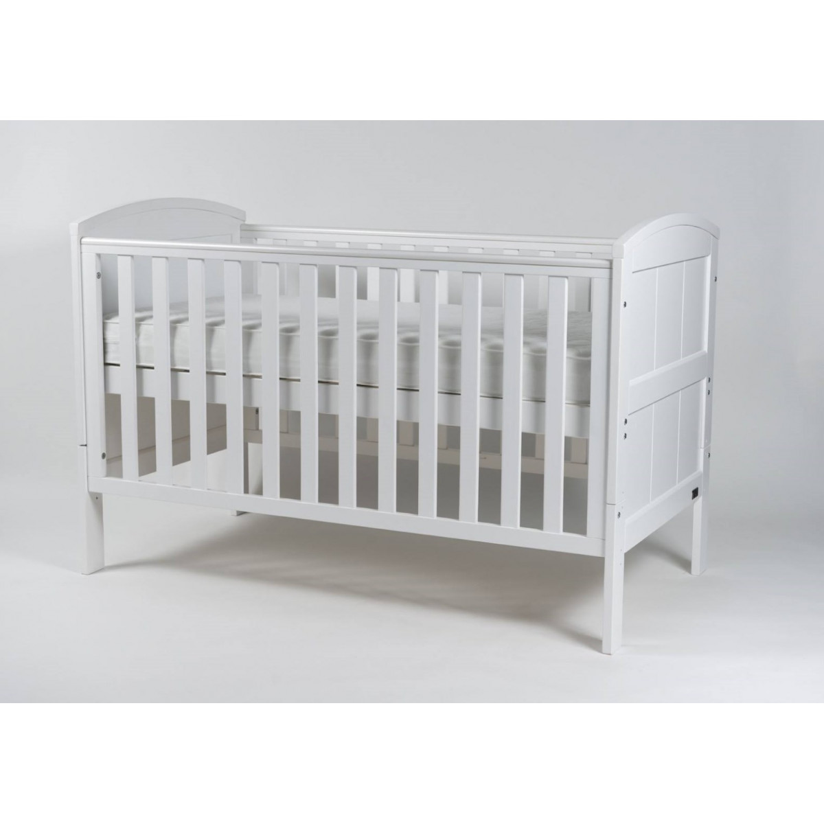 BR Baby Stockholm Cot Bed - White
