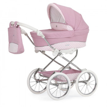 Bébécar Dolls Pram Privé range - In Pink Frosting