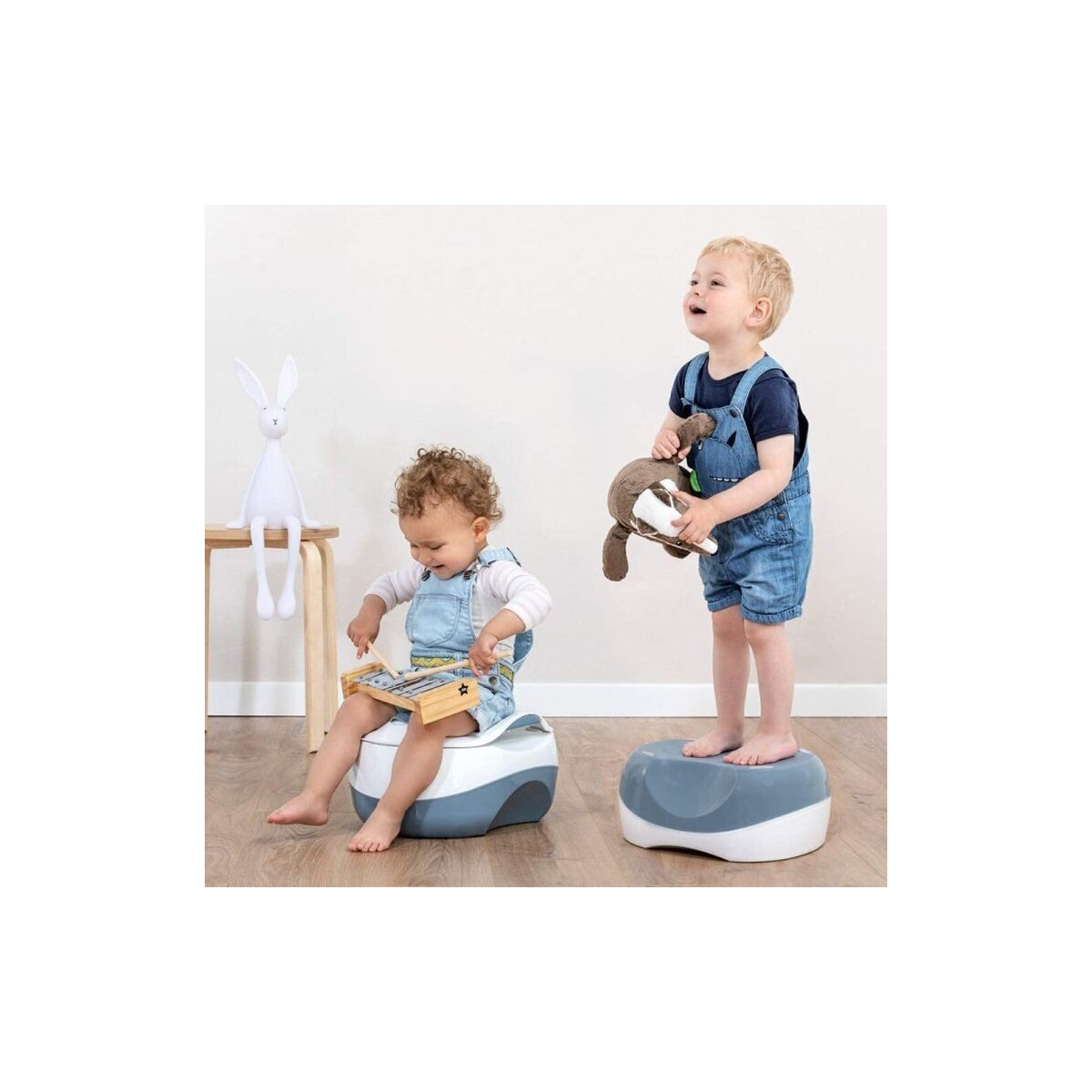 Safety 1st 3in1 Potty/  Step Stool - In Slate Grey