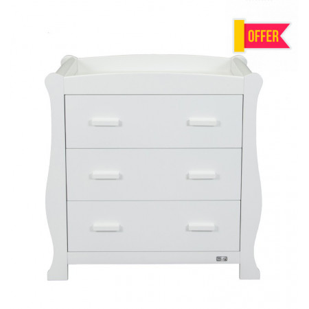 BRbaby Oslo Dresser - In White
