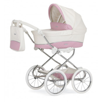 Bébécar Dolls Pram - In Iced Pink