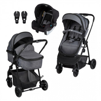 Safety1st Hello 2in1 (Inc. Car Seat) - Black Chic