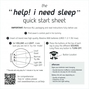 ewan the dream sheep - In Grey