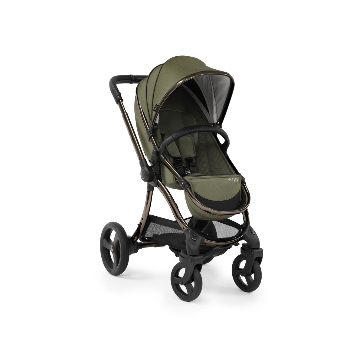 Egg2® Luxury Bundle (Egg® Shell Car Seat) Hunter Green