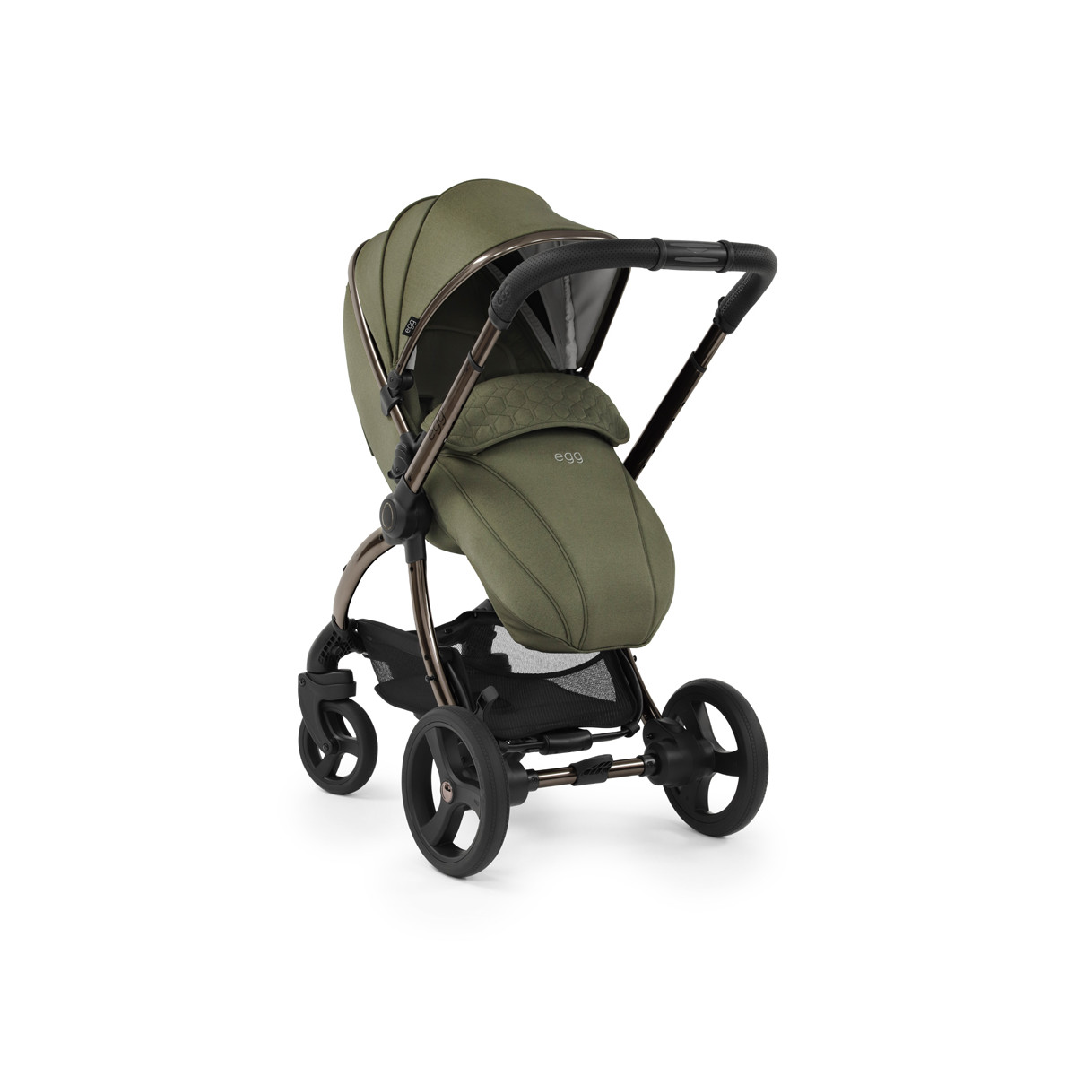 Egg2® Luxury Bundle (Egg® Shell Car Seat) Hunter Green