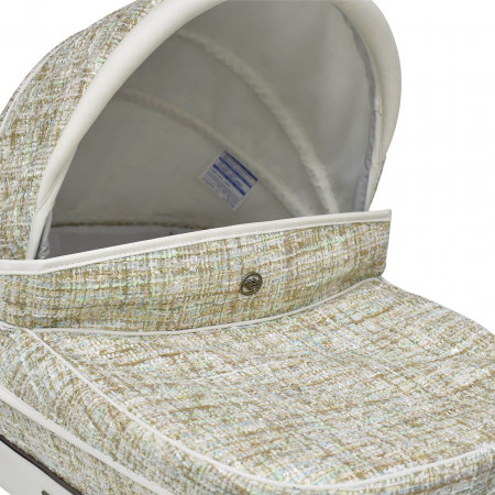 Bébécar Dolls Pram Privé range - In Cream Weave