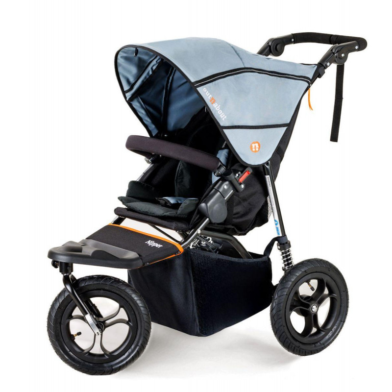 Out 'n' About Nipper Single V5 - In Rocksalt Grey Out 'n' About Nipper Single V5 - In Rocksalt Grey
