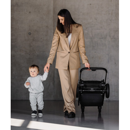 Venicci Empire Deluxe City 9pc Travel System - In Urban Grey