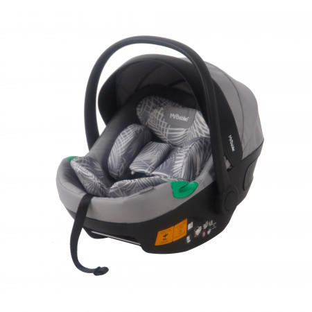 MyBabiie MB200i iSize Travel System - In Samantha Faiers Grey Tropical