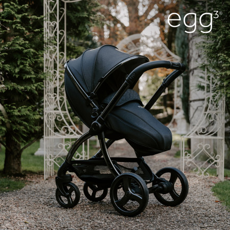 Egg3® Luxury Bundle (Inc. Egg® Shell Car Seat) - In Carbonite