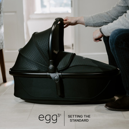 Egg3® Luxury Bundle (Inc. Egg® Shell Car Seat) - In SE Houndstooth Black