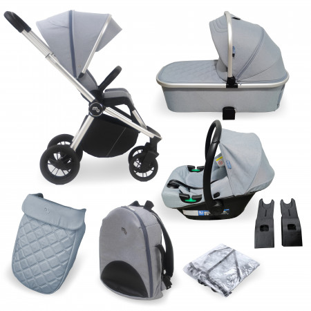 MyBabiie MB450i Travel System - In Cool Blue