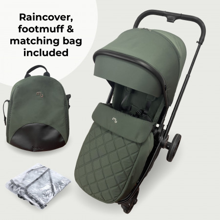 MyBabiie MB450i Travel System - In Sage Green