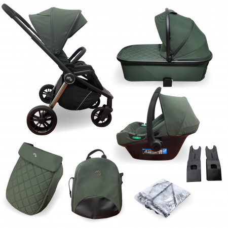 MyBabiie MB450i Travel System - In Sage Green