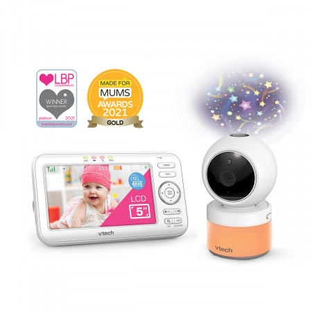 VTech Video Baby Monitor with Pan, Tilt & Projector - VM5463