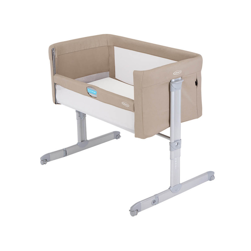 Graco Sweet2Sleep Bedside Crib - In Oatmeal