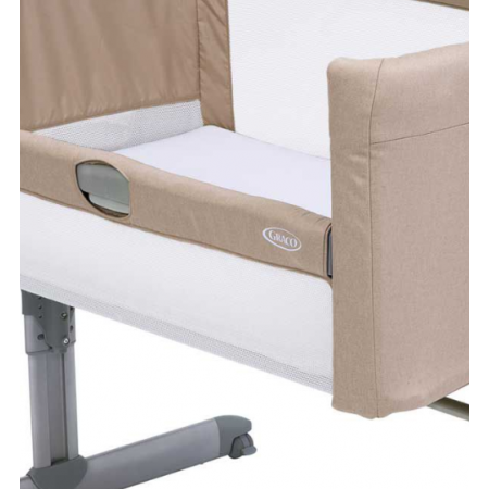 Graco Sweet2Sleep Bedside Crib - In Oatmeal