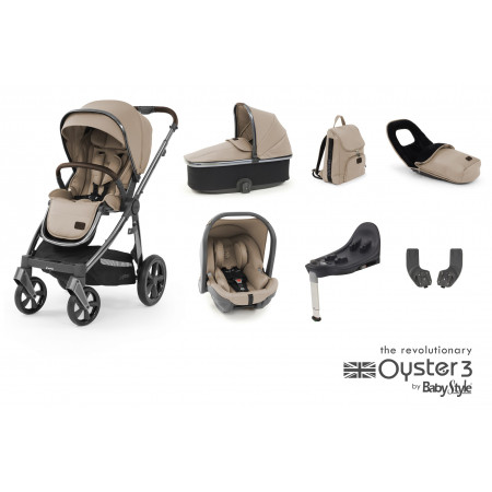 BabyStyle Oyster3 - Luxury Bundle - In Butterscotch