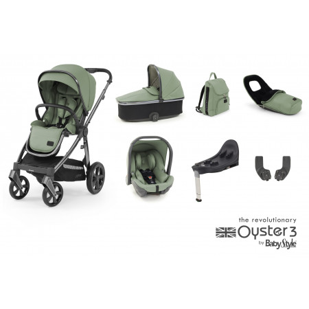 BabyStyle Oyster3 - Luxury Bundle - In Spearmint
