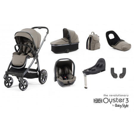 BabyStyle Oyster3 - Luxury Bundle - In Stone