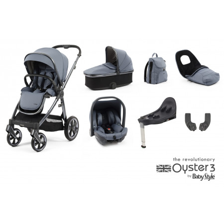 BabyStyle Oyster3 - Luxury Bundle - In Dream Blue