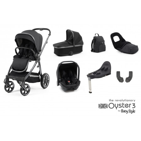 BabyStyle Oyster3 - Luxury Bundle - In Carbonite