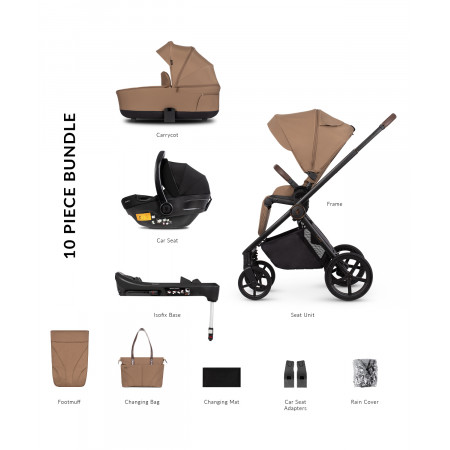 Venicci Claro 3in1 + Isofix - In Caramel