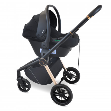 MyBabiie MB450i 3-in-1 Travel System - In Pastel Pink