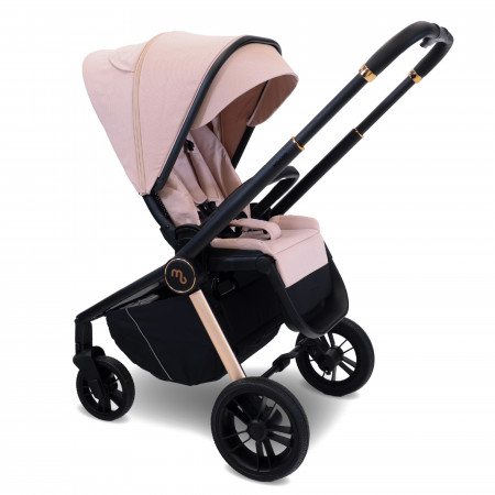 MyBabiie MB450i 3-in-1 Travel System - In Pastel Pink