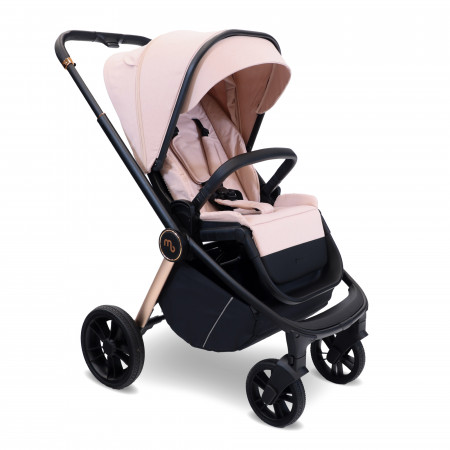 MyBabiie MB450i 3-in-1 Travel System - In Pastel Pink