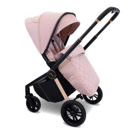 MyBabiie MB450i 3-in-1 Travel System - In Pastel Pink