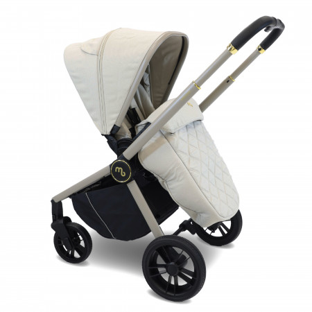 MyBabiie MB450i 3-in-1 Travel System - In Ivory