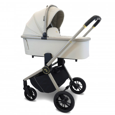 MyBabiie MB450i 3-in-1 Travel System - In Ivory