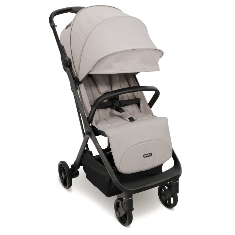 MyBabiie MBX7 Auto-Fold Stroller - In Camel