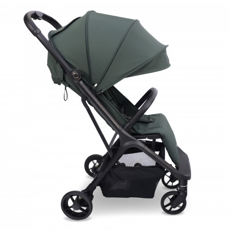 MyBabiie MBX7 Auto-Fold Stroller - In Forest Green