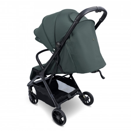 MyBabiie MBX7 Auto-Fold Stroller - In Forest Green