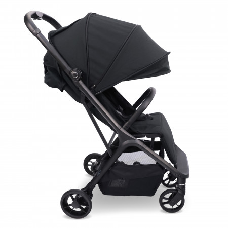 MyBabiie MBX7 Auto-Fold Stroller - In Black