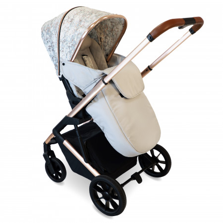 MyBabiie MB500i 3-in-1 Travel System - In Rose Gold Marble