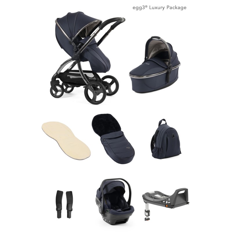 Egg3® Luxury Bundle Egg® Shell Car Seat) In Celestial
