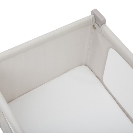 Shnuggle Air Lite Bedside Crib - In Taupe