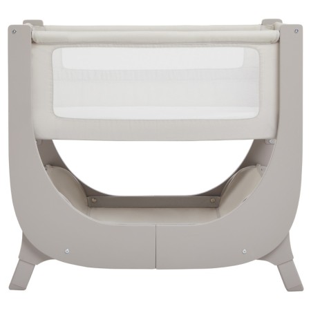 Shnuggle Air Lite Bedside Crib - In Taupe