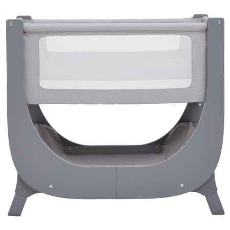 Shnuggle Air Lite Bedside Crib - In Grey