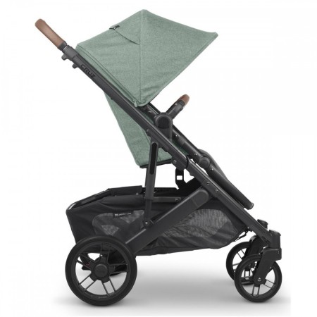 UPPAbaby CRUZ V2 Pushchair - In Gwen  (Sage Green melange with Saddle Leather)