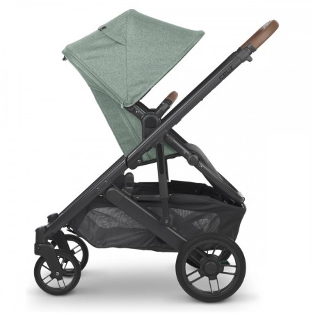 UPPAbaby CRUZ V2 Pushchair - In Gwen  (Sage Green melange with Saddle Leather)