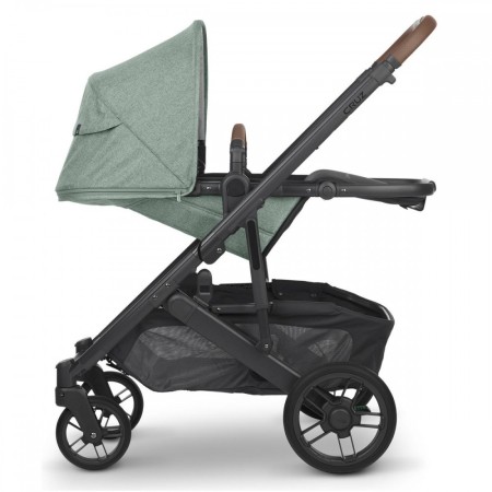 UPPAbaby CRUZ V2 Pushchair - In Gwen  (Sage Green melange with Saddle Leather)