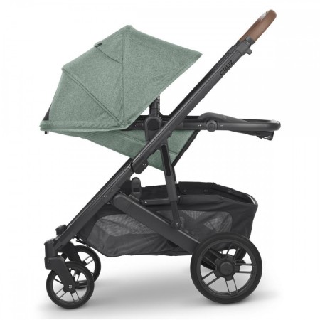 UPPAbaby CRUZ V2 Pushchair - In Gwen  (Sage Green melange with Saddle Leather)