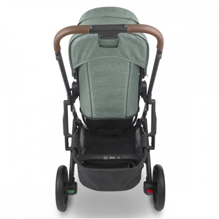 UPPAbaby CRUZ V2 Pushchair - In Gwen  (Sage Green melange with Saddle Leather)